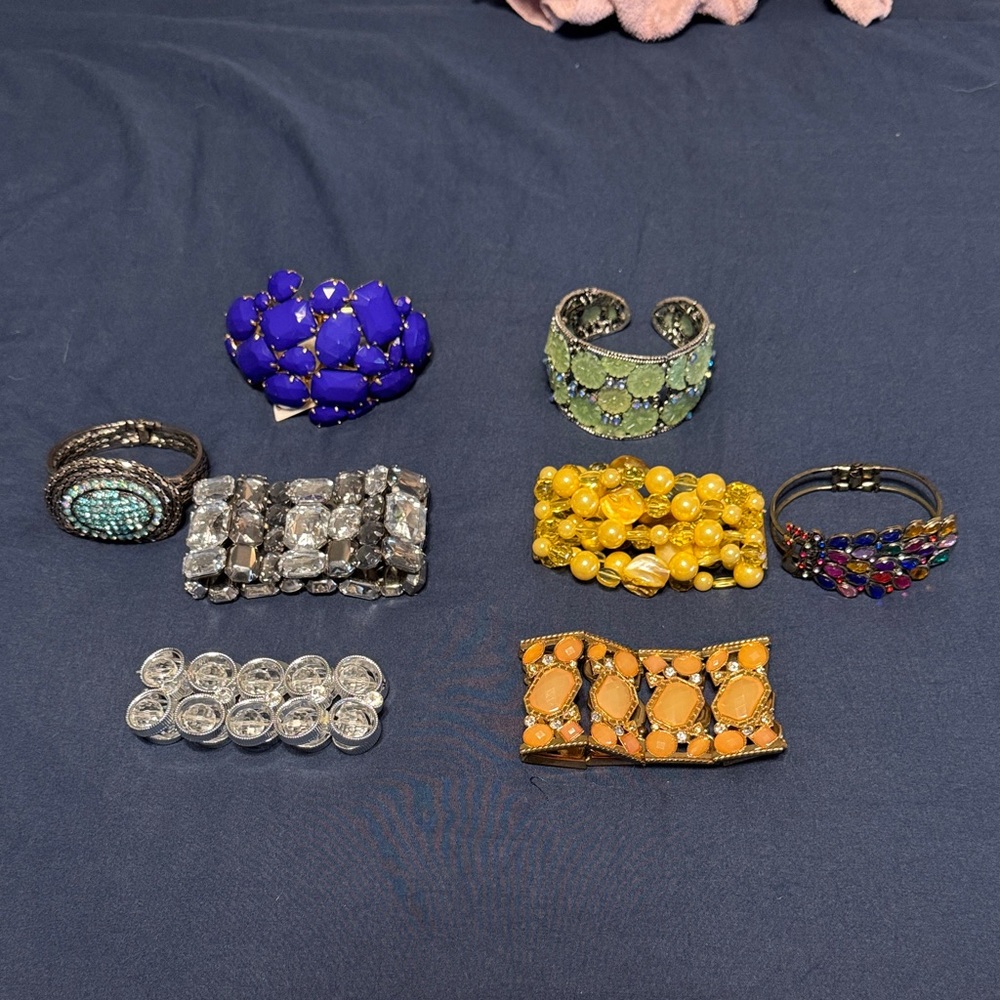 Multi-Color Beaded Bracelets Set 2 for $10